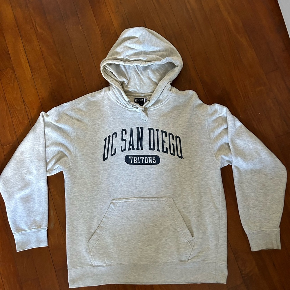 UC San Diego Tritons Light Gray Hoodie